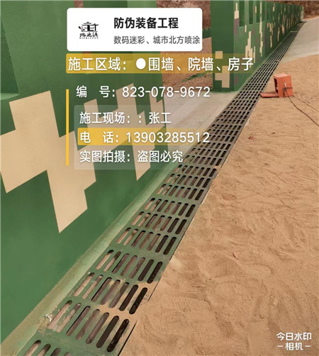 日喀则 例如在抖音上有“迷彩墙，外围墙面挡 - 星空数码迷彩漆施工队